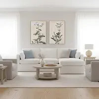 Clovelly 3 Seater Right Chaise Sofa