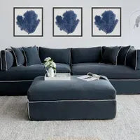 Marbella Modular 4 Seater Sofa Reversible Ottoman Chiase