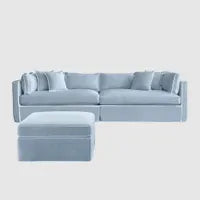 Marbella Modular 4 Seater Sofa Reversible Ottoman Chiase