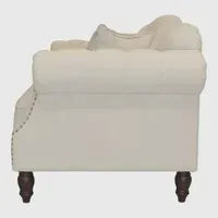 Vaucluse 3 Seat Hamptons Buttoned Sofa