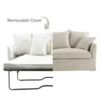 Noosa Hamptons 3 Seat Queen Sofa Bed