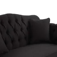 Vaucluse Buttoned 3 Seat Sofa