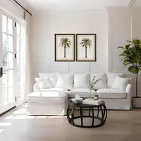 Noosa 3 Seater Left Chaise Sofa